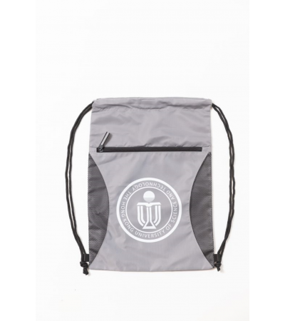 HKUST Drawstring Backpack with Zipper